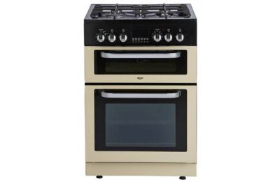 Bush BDFDXS60C Dual Fuel Cooker - Cream